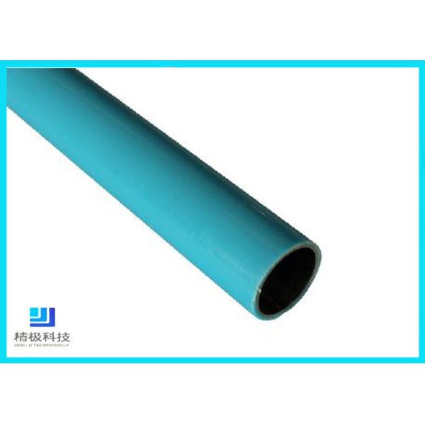 Quality Composite Pipes Use For Production Line Blue Plastic Coated Steel Pipe for sale
