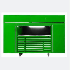 Store Cold Rolled Steel Heavy Duty Tool Trolley Tool Box Opening Cabinet
