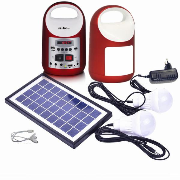 solar powered solar panel lighting kits for camping, mini solar home system , solar light for camping solar bule.yellow