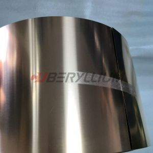 TD04 State Beryllium Copper Metal Strips For Contract Springs