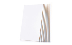 Wholesale 1.5mm 2.0mm 2.5mm Double Coated White Melamine Backup Board from china suppliers