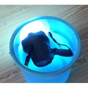 Water Proof Rechargeable LED Spotlight Floatable Hand Held 3 Pcs Cree LED