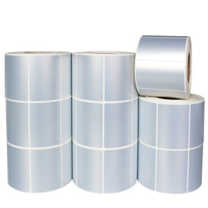 Wholesale Blank Matte Silver Shipping PET Label Stickers Printable With Self Adhesive from china suppliers