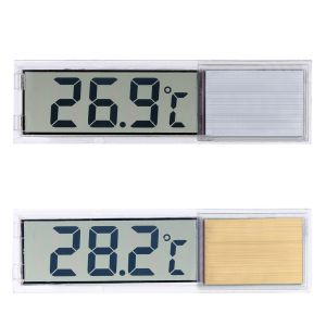 Mini Transparent Thermometer Digital LED Temperature Meter Thermometer for