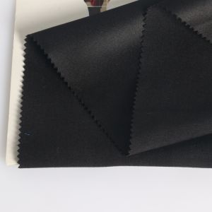 100% recycled polyester satin peach skin fabric for garment