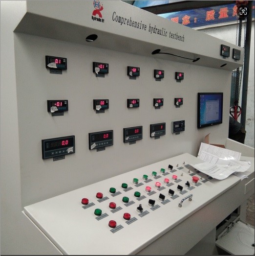 Driving Power 75kw-160KW Hydraulic Test Bench With Digital Function