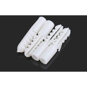 Customized Plastic Expansion Anchor Hex Head Plastic Wall Plug With Ring Anchor