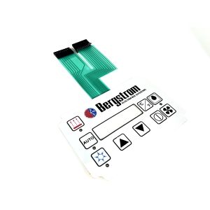 Customize Tactile Membrane Switch With Two Flex Ribbon Cables Design