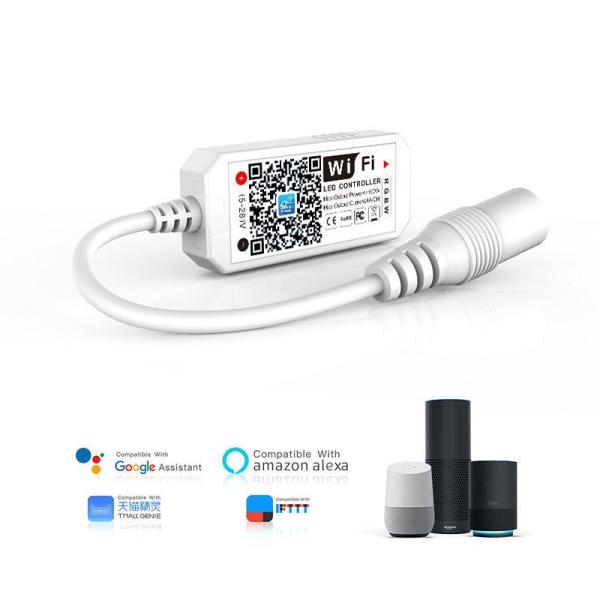 3 Channels LED RGB WIFI Controller Compatible With Android IOS Alexa Google