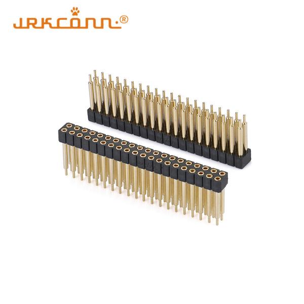 Quality Female To Female PPS 2.00mm Pitch Header Connector Machine Female Header Right Angle for sale
