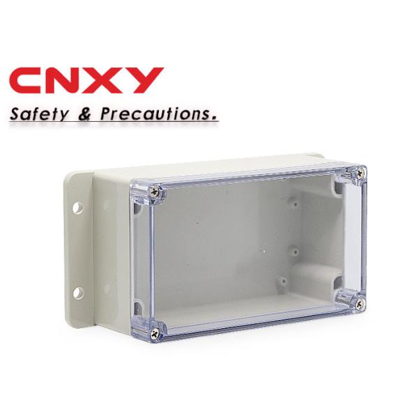 Quality IP65 Waterproof Junction Box , Small Plastic Enclosure Transparent Cover for sale