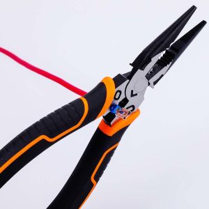 Hardness HRC62 6 Extra Long Nose Pliers Extended Pliers 154Mm