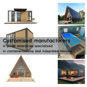 20ft or 40ft Hotel Detachable and Expandable Triangle Shape Structure Small