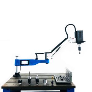 1900mm Long Arm Electric Tapping Machine,M6-M24,Touch Screen,360° Angle Tapper