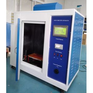 Keystroke Rubber Test Chamber Glow Wire Combusting Vertical Flammability Tester