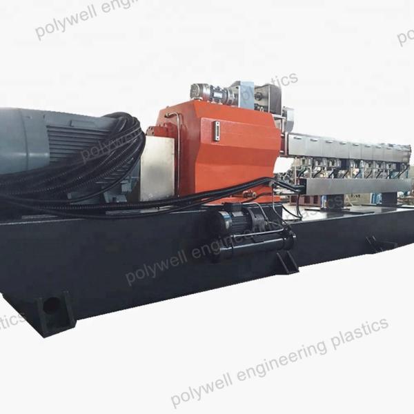 PA66 GF25 Plastic Extrusion Line Machine Granules Processing Thermal Break Strips 380V