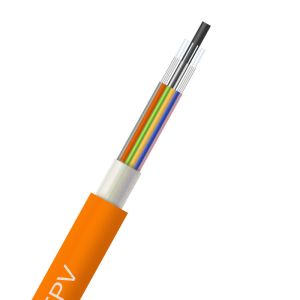 4 6 8 12 Core Indoor fiber optic cable GJBFJV Breakout Tight Buffered Fiber