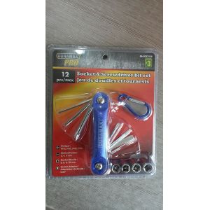 Buy cheap 12 pcs socket & screwdriver bit set,hot & durable. from wholesalers