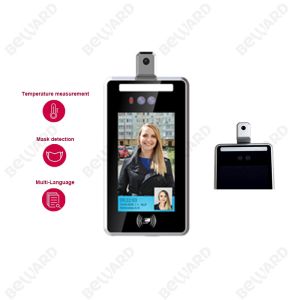 400cd/m2 8in Linux Facial Recognition Thermal Scanner