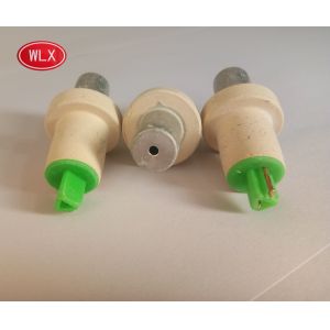 Expendable Thermocouple tips for measuring temperature of molten metal