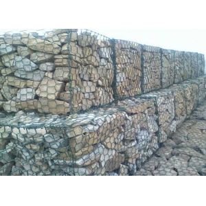 Hexagonal Gabion Fence System For Soil Protection