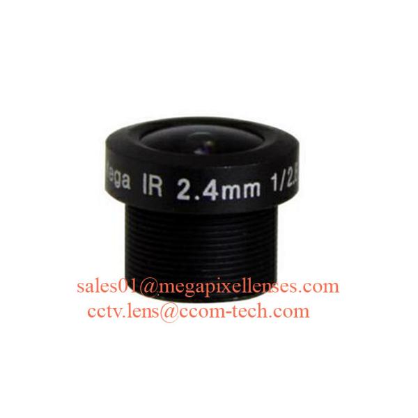 1/2.8" 2.4mm F2.0 3Megapixel M12x0.5 Mount 144degree Wide Angle Lens for AR0130