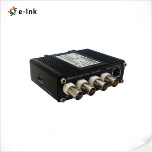 300m Fiber Optic Accessories 10 100Base TX Ethernet Switch With PoC