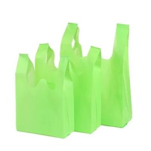 Automatic Non Woven T-Shirt Bag Making Machine 18-90MM Thickness#40-90 Pcs/Min T