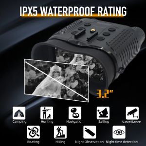NV8160 Waterproof Hunting Binoculars Helmet Mounted Night Vision Binoculars