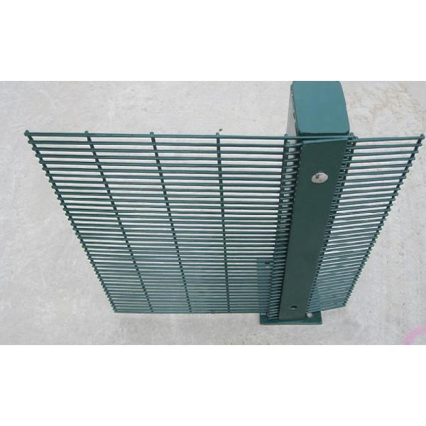 358 Security Wire Mesh Fence Plastic Coating With 4.0mm - 5.0mm Wire PVC Coating