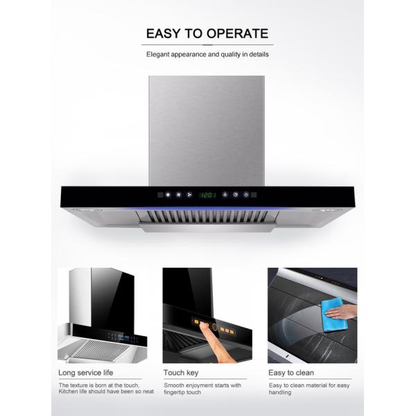 EQVVV T1 T Chimney Style Hood With Multiple Certifications And Stainless Steel Finish