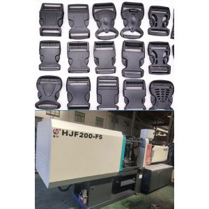 Automatic 490mm Mold Closing Stroke Injection Molding Machine with Height