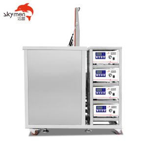 SUS 53L Three Tank Ultrasonic Cleaner 900W For Engine Cylinder
