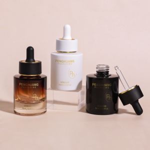 Transparent Glass Serum Dropper Bottles for Custom Skincare Requirements