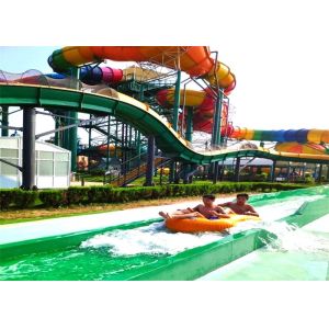 Customized FRP Boomerang Indoor Water Park Slide