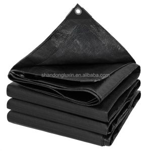 Water Resistant Plain Roof Cover PE Tarpaulin Perfect for Any Weather