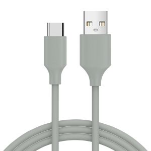 Durable AL27W PVC USB-C to USB-A Charging and Data Transfer Cable