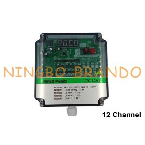 China 12 Channel Dust Collector Pulse Valve Sequential Timer Controller on sale