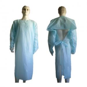 Wholesale Breathable Disposable Plastic Gowns , Anti Blood Disposable Medical Clothing from china suppliers