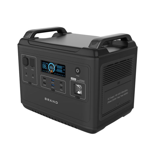 Quality 2kw Portable power station with inverter UPS function 110V 230V for EV charging for sale