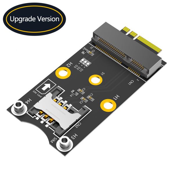 Mini PCI-E to M.2(NGFF ) key A/E Adapter With SIM card Slot for WiFi/WWAN/LTE