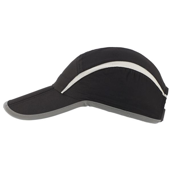 Summer Quick Dry Foldable Running Hat Custom Logo 5 Panel Plain Baseball Cap Women Men Portable UPF50+ 5 Panel Sun Hat