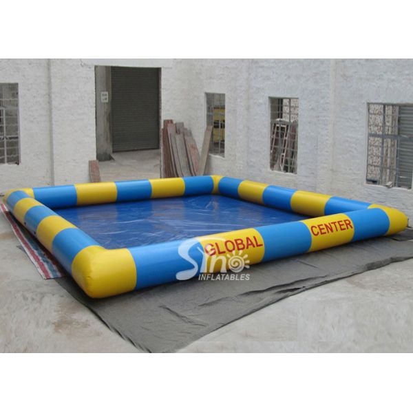Interphase yellow N blue kids water ball big inflatable swimming pool for open