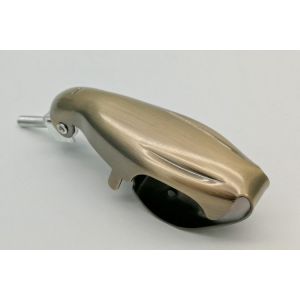 Steel Casket Hardware ZA07 With Casket Armed Durable In Antique Brass Color