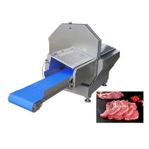 Wholesale Heavy Duty Chilled Beef Meat Slicer Machine With Conveyor In Outlet from china suppliers