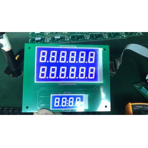 Wholesale Customized Refueling Screen STN Negative Blue Transmissive With White BlacklightDispenser Refueling Machine LCD Display from china suppliers