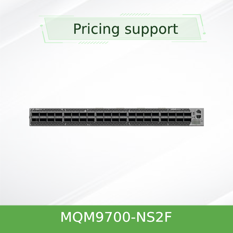 InfiniBand MQM9700-NS2F(920-9B210-00FN-0M0) Mellanox Network Switch 1U NDR 400Gb