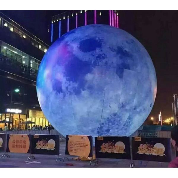 Quality Customized Digital Printing Inflatable Lunar Model for sale