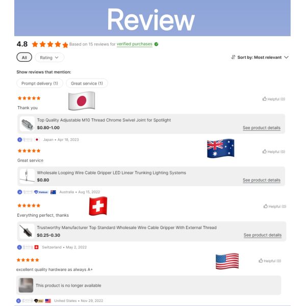 Ceiling Attachment Adjustable Cable Gripper Steel Wire Locking Hook Lighting Adjuster Hanging Hardware Fitting