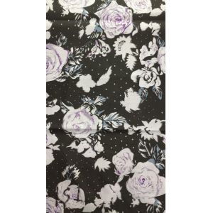 W210cm Polyester Pongee Fabric , Fireproof Stretch Tricot Fabric